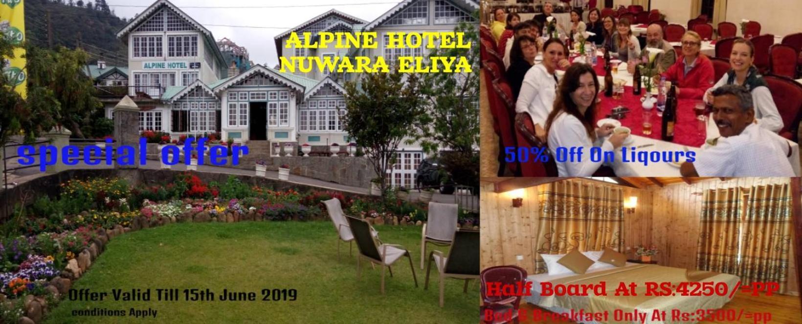 Alpine Hotel Nuwara Eliya Exterior foto